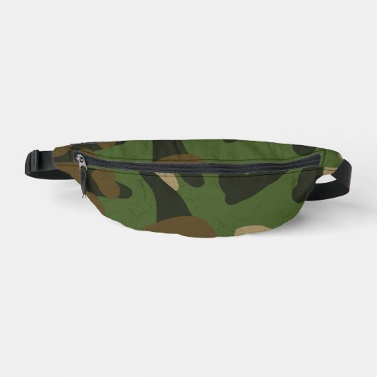 Camouflage Groen Heuptasje (Voorkant)