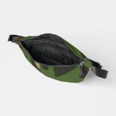 Camouflage Groen Heuptasje (Open)