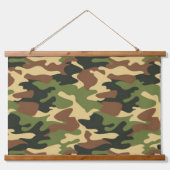 camouflage hangend wandkleed (Voorkant)