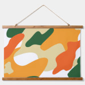 camouflage hangend wandkleed (Voorkant)