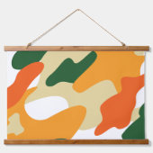 camouflage hangend wandkleed (Voorkant 3)