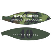 Camouflage Happy Birthday Best Basketbal (Panelen)