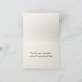 Camouflage Hart Bedankkaartjes Bedankkaart (Binnen)