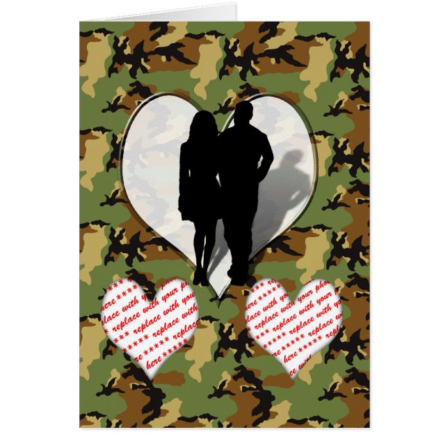 Camouflage Heart & (Voorkant)