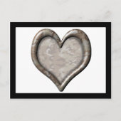 Camouflage Heart Briefkaart (Voorkant)