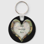 Camouflage Heart Sleutelhanger (Voorkant)