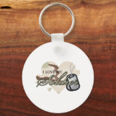 Camouflage Heart Sleutelhanger (Voorkant)