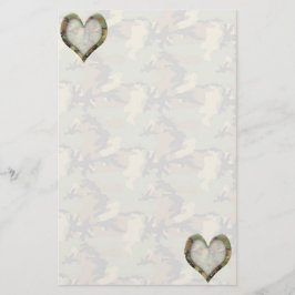 Camouflage Hearts - Missing You Briefpapier