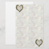Camouflage Hearts - Missing You Briefpapier (Voorkant / Achterkant)