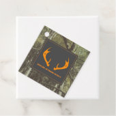 Camouflage Herten Geweien Outdoor Zakelijke Prijs Bedankjes Labels (In situ)