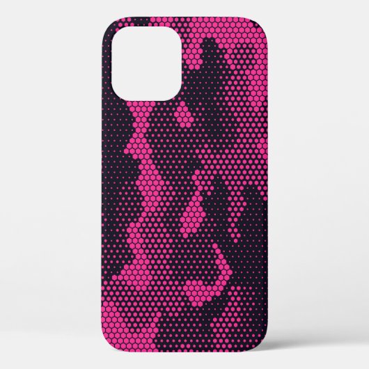 Camouflage hexagonale, militaire textuur achtergro Case-Mate iPhone case (Achterkant)