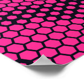 Camouflage hexagonale, militaire textuur achtergro poster (Hoek)