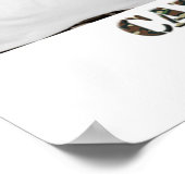 Camouflage Hip Hop Shirten Poster (Hoek)