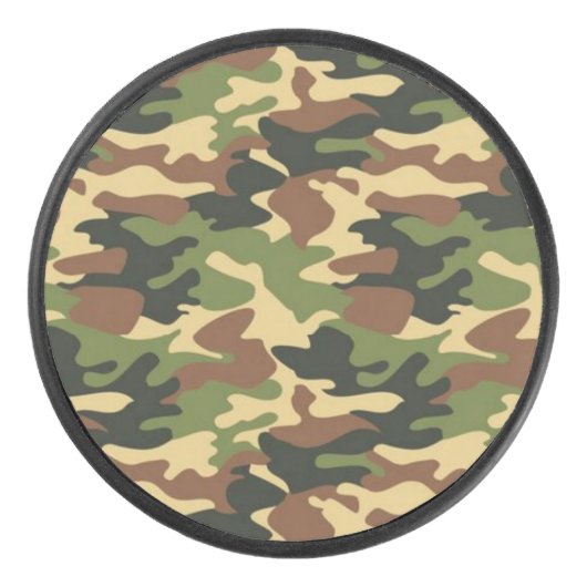 camouflage hockey puck (Voorkant)