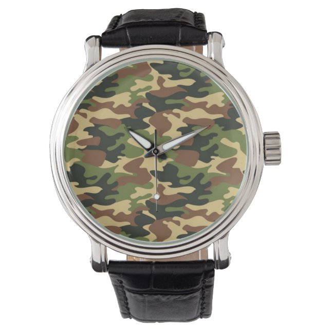 camouflage horloge (Voorkant)
