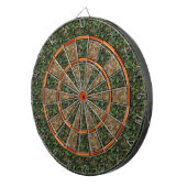 Camouflage Hunter Green Sinaasappel Dartbord (Voorkant Rechts)