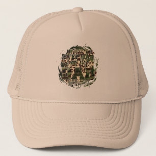 Camouflage "Ik ben de vader die is opgestaan" Trucker Pet