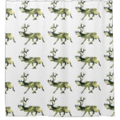 Camouflage in het Caribisch gebied / Camouflage Douchegordijn (Voorkant)