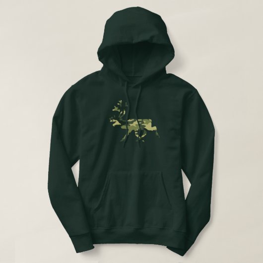 Camouflage in het Caribisch gebied / Camouflage Hoodie