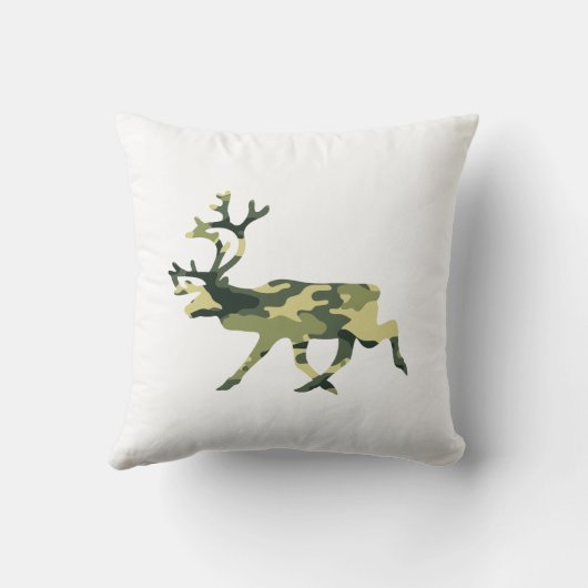 Camouflage in het Caribisch gebied / Camouflage Kussen (Achterkant)