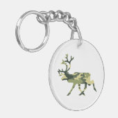 Camouflage in het Caribisch gebied / Camouflage Sleutelhanger (Voorkant Links)