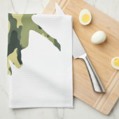 Camouflage in het Caribisch gebied / Camouflage Theedoek (Quarter Fold)