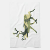 Camouflage in het Caribisch gebied / Camouflage Theedoek (Verticaal)