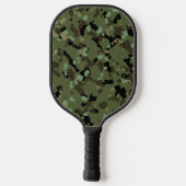 Camouflage in laagland pickleball paddle (Achterkant)