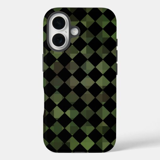 camouflage ingecheckt patroon Case-Mate iPhone case (Achterkant)