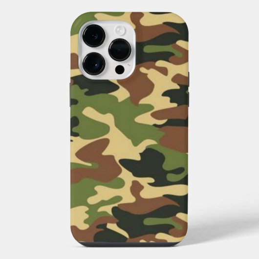 camouflage iPhone hoesje (Achterkant)
