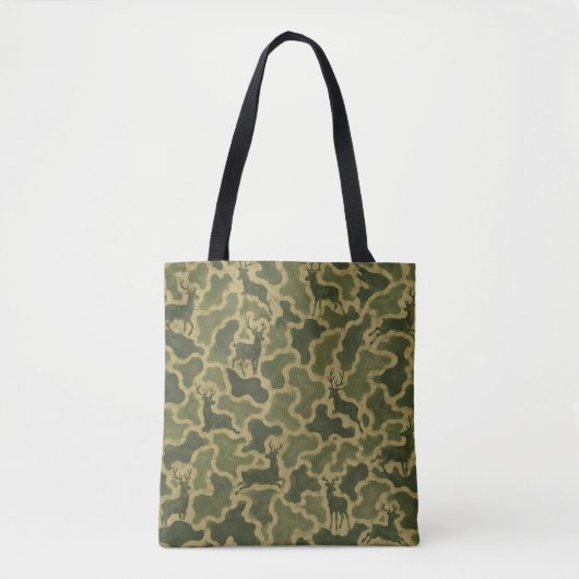 Camouflage Jacht Tas - Duurzaam Buiten (Voorkant)