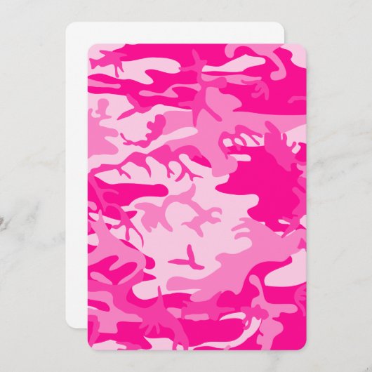 camouflage kaart (Voorkant / Achterkant)