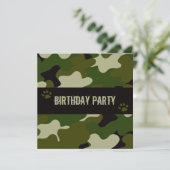 Camouflage Kaart (Staand voorkant)