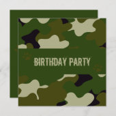 Camouflage Kaart (Voorkant / Achterkant)