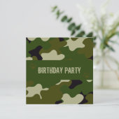 Camouflage Kaart (Staand voorkant)