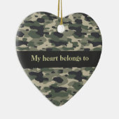 Camouflage Keramisch Ornament (Rechts)
