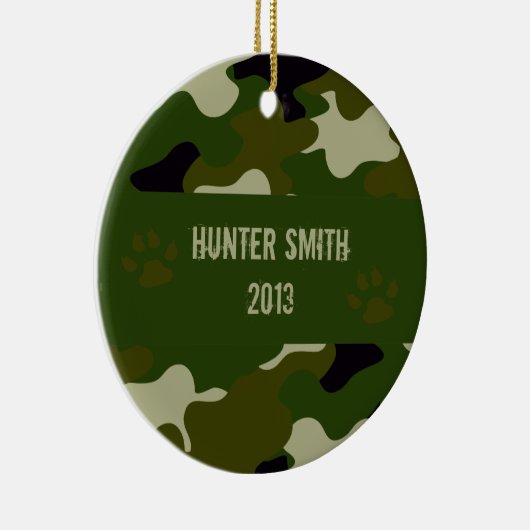 Camouflage Keramisch Ornament (Rechts)