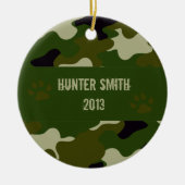 Camouflage Keramisch Ornament (Voorkant)