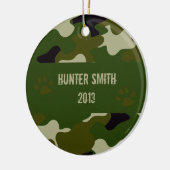 Camouflage Keramisch Ornament (Links)