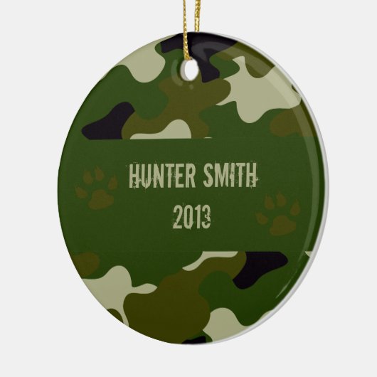 Camouflage Keramisch Ornament (Links)