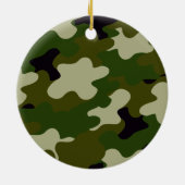 Camouflage Keramisch Ornament (Achterkant)