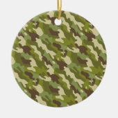 Camouflage Keramisch Ornament (Voorkant)