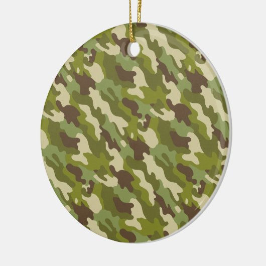 Camouflage Keramisch Ornament (Links)