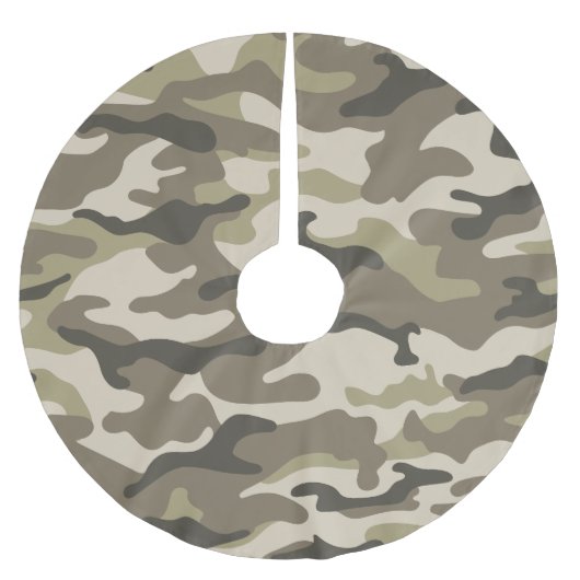 Camouflage Kerstboom Kleed Rok (Voorkant)