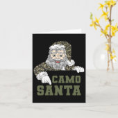 Camouflage Kerstjacht Santa Camo Militaire mij Kaart (Gele Bloem)