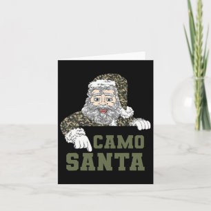Camouflage Kerstjacht Santa Camo Militaire mij Kaart