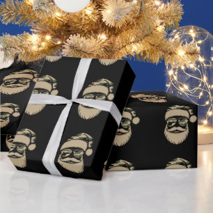 Camouflage Kerstman zonnebril Kerstmis Camouflage  Cadeaupapier