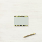 Camouflage Khaki Camo PostIt merkt op Post-it® Notes (Op bureau)