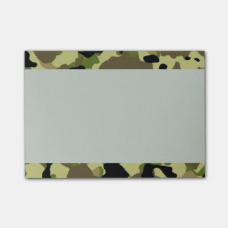 Camouflage Khaki Camo PostIt merkt op Post-it® Notes