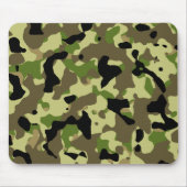 Camouflage Khaki Commando Camo Game Mousepad Muismat (Voorkant)